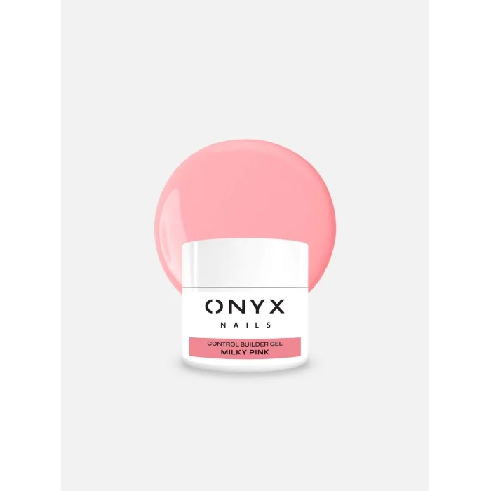 Onyx Control Builder Gel Milky Pink 45g