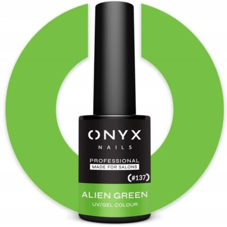 Onyx Esmalte Semipermanente 137 Alien Green 7ml