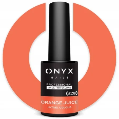 Onyx Esmalte Semipermanente 138 Orange Juice 7ml