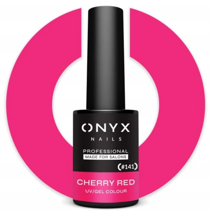 Onyx Esmalte Semipermanente 141 Cherry Red 7ml