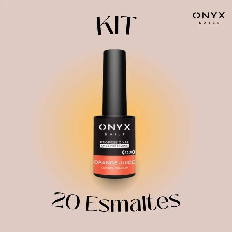Onyx Kit de 20 Esmaltes Semipermanentes