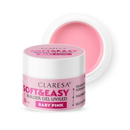 Claresa Soft & Easy Builder Gel Baby Pink 45g