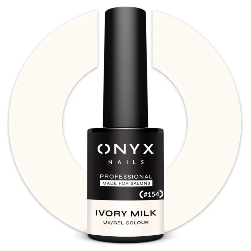 Onyx Esmalte Semipermanente 154 Ivory Milk 7 ml