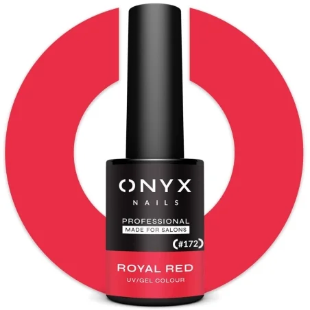 Onyx Esmalte Semipermanente 172 Royal Red 7ml