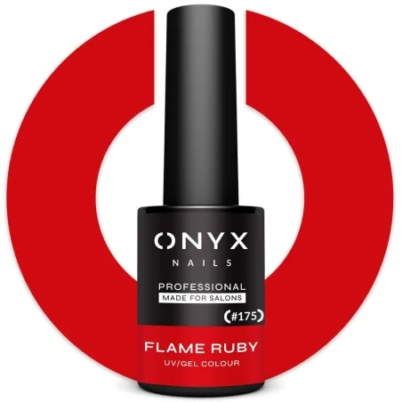 Onyx Esmalte Semipermanente 175 Flame Ruby 7ml