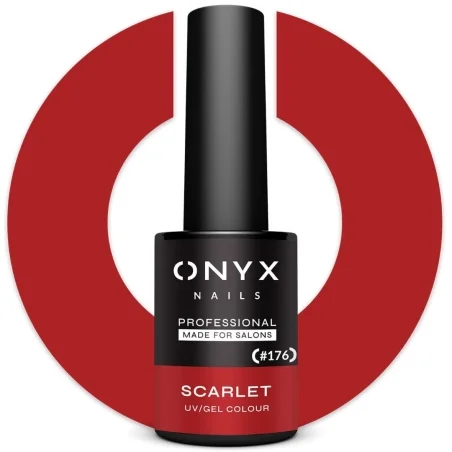 Onyx Esmalte Semipermanente 176 Scarlet 7ml