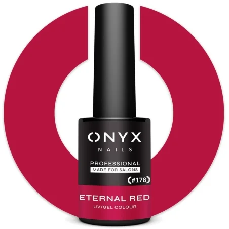 Onyx Esmalte Semipermanente 178 Eternal Red 7ml