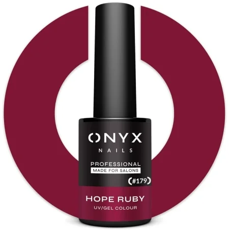Onyx Esmalte Semipermanente 179 Hope Ruby 7ml