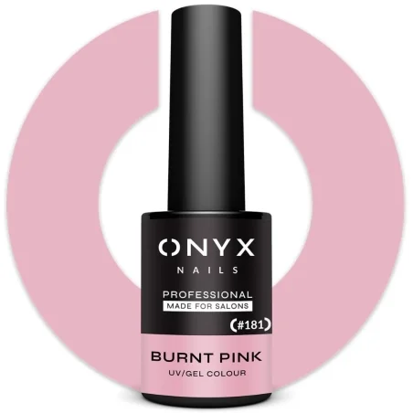Onyx Esmalte Semipermanente 181 Burnt Pink 7ml