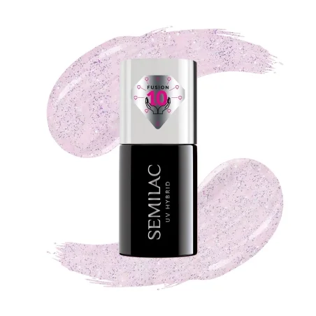 Semilac Base 5en1 Extend Care 806 Glitter Delicate Pink 7ml