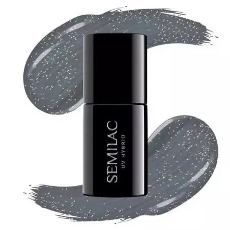 Semilac Esmalte Semipermanente 326 Foggy Gray Shimmer 7ml