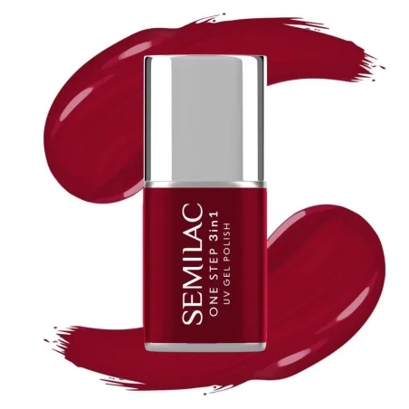 Semilac One Step Hybrid S575 Dark Red 5ml