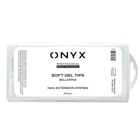 Soft Gel Tips Onyx - 240 psc