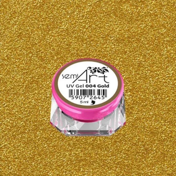 SemiArt UV Gel 004 Gold