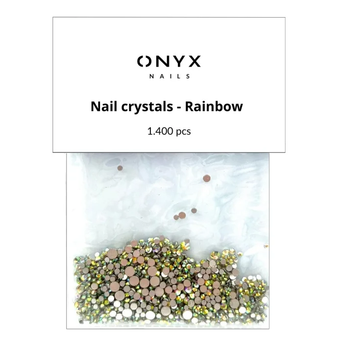 Onyx Nail Crystals Rainbow...