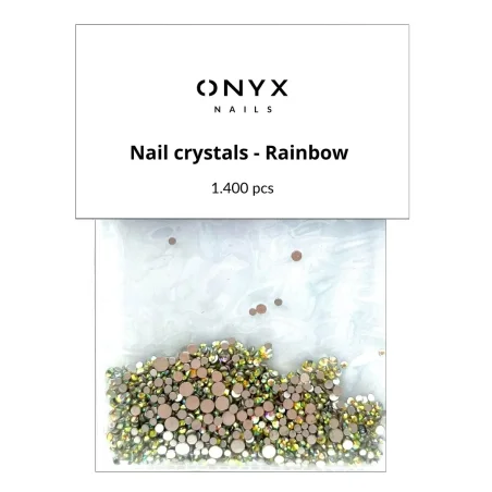 Onyx Nail Crystals Rainbow - Decoraciones de uñas