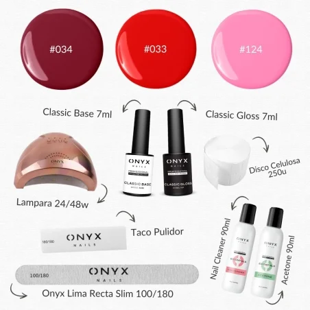 Onyx Kit Atracción Con Lámpara Espejo 48W