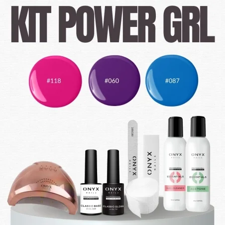 Onyx Kit Power Girl Con Lámpara Espejo 48W