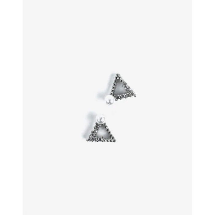 785 Decoraciones Semilac Silver Triangles 2 unidades
