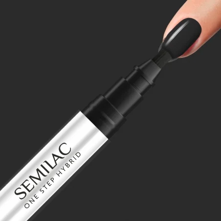 S190 Semilac One Step Hybrid The Black 3ml