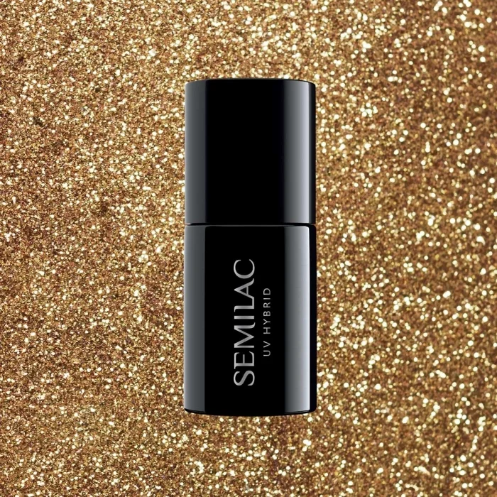 339 Esmalte semipermanente Semilac Gold Glitter 7ml
