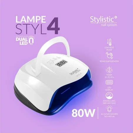 Stylistik Lámpara UV/LED 80W STYL 4