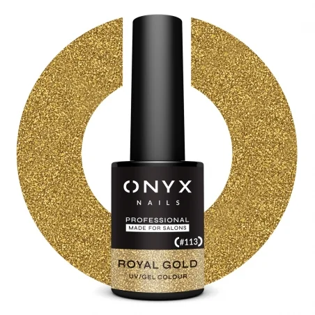 Onyx Esmalte Semipermanente 113 Royal Gold 7ml
