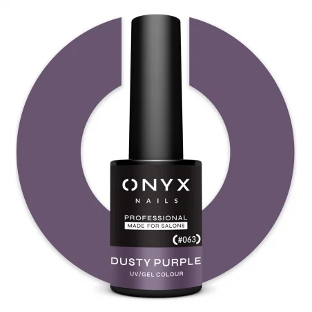 Onyx Esmalte Semipermanente 063 Dusty Purple 7ml