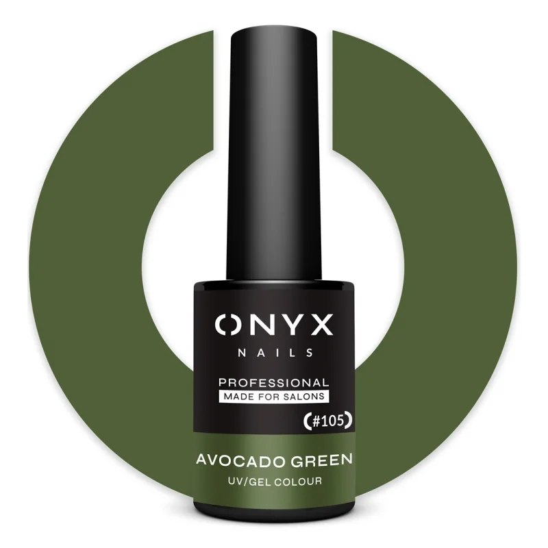 Onyx Esmalte Semipermanente 105 Avocado Green 7ml
