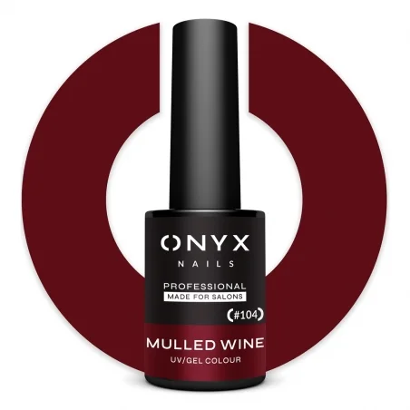 Onyx Esmalte Semipermanente 104 Mulled Wine 7ml