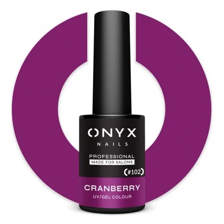 Onyx Esmalte Semipermanente 102 Cranberry 7ml