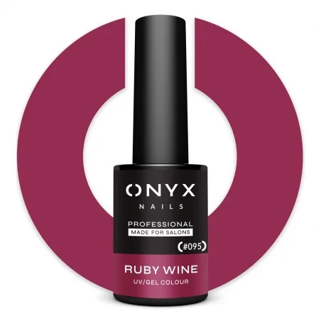 Onyx Esmalte Semipermanente 095 Ruby Wine 7ml