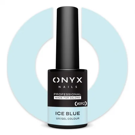 Onyx Esmalte Semipermanente 092 Ice Blue 7ml