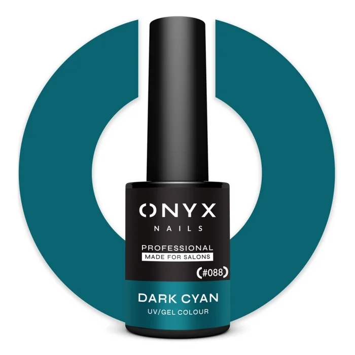 Onyx Esmalte Semipermanente 088 Dark Cyan 7ml