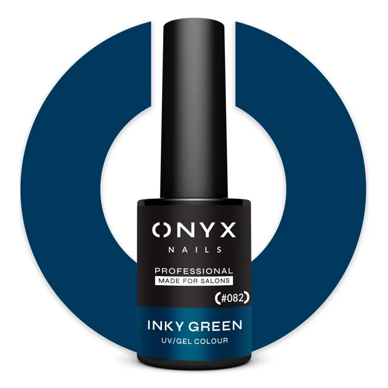 Onyx Esmalte Semipermanente 082 Inky Green 7ml