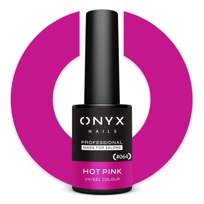 Onyx Esmalte Semipermanente 064 Hot Pink 7ml