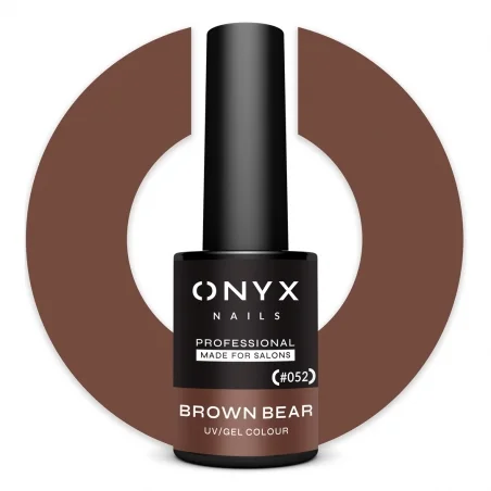 Onyx Esmalte Semipermanente 052 Brown Bear 7ml