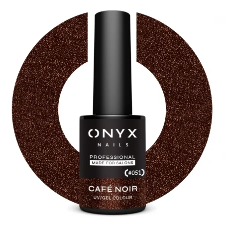 Onyx Esmalte Semipermanente 051 Café Noir 7ml