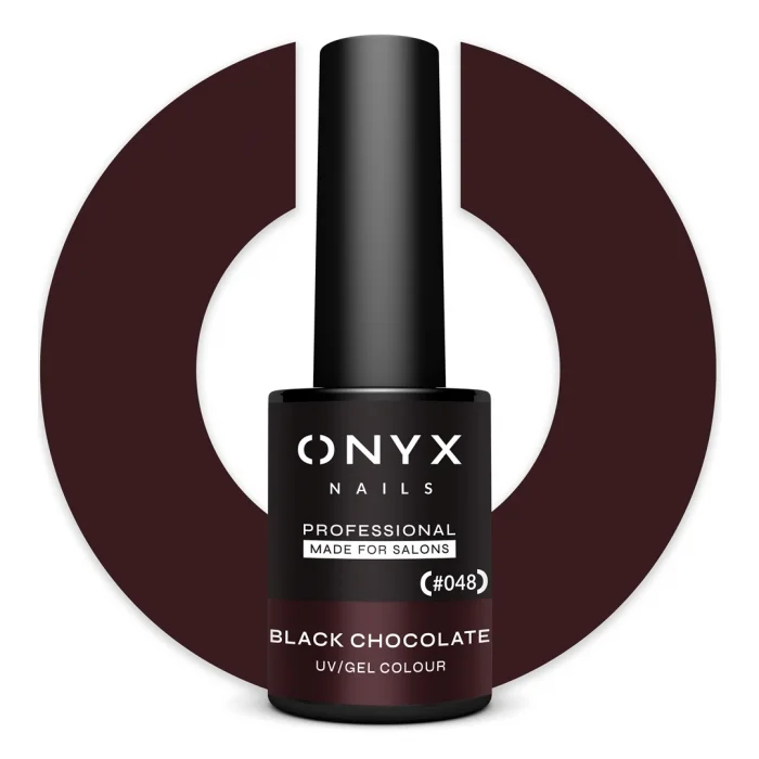 Onyx Esmalte Semipermanente 048 Black Chocolate 7ml