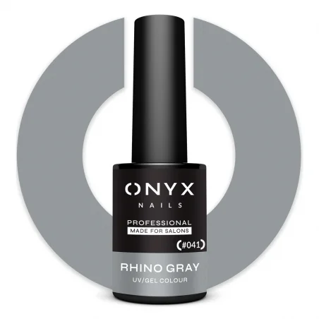 Onyx Esmalte Semipermanente 041 Rhino Gray 7ml