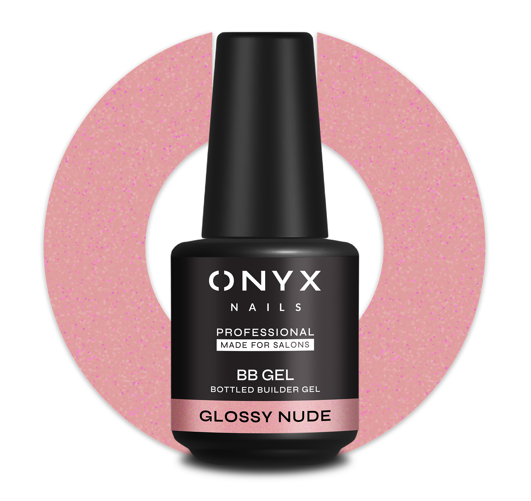 Builder gel en botella BB14 - GLOSSY NUDE 15ml