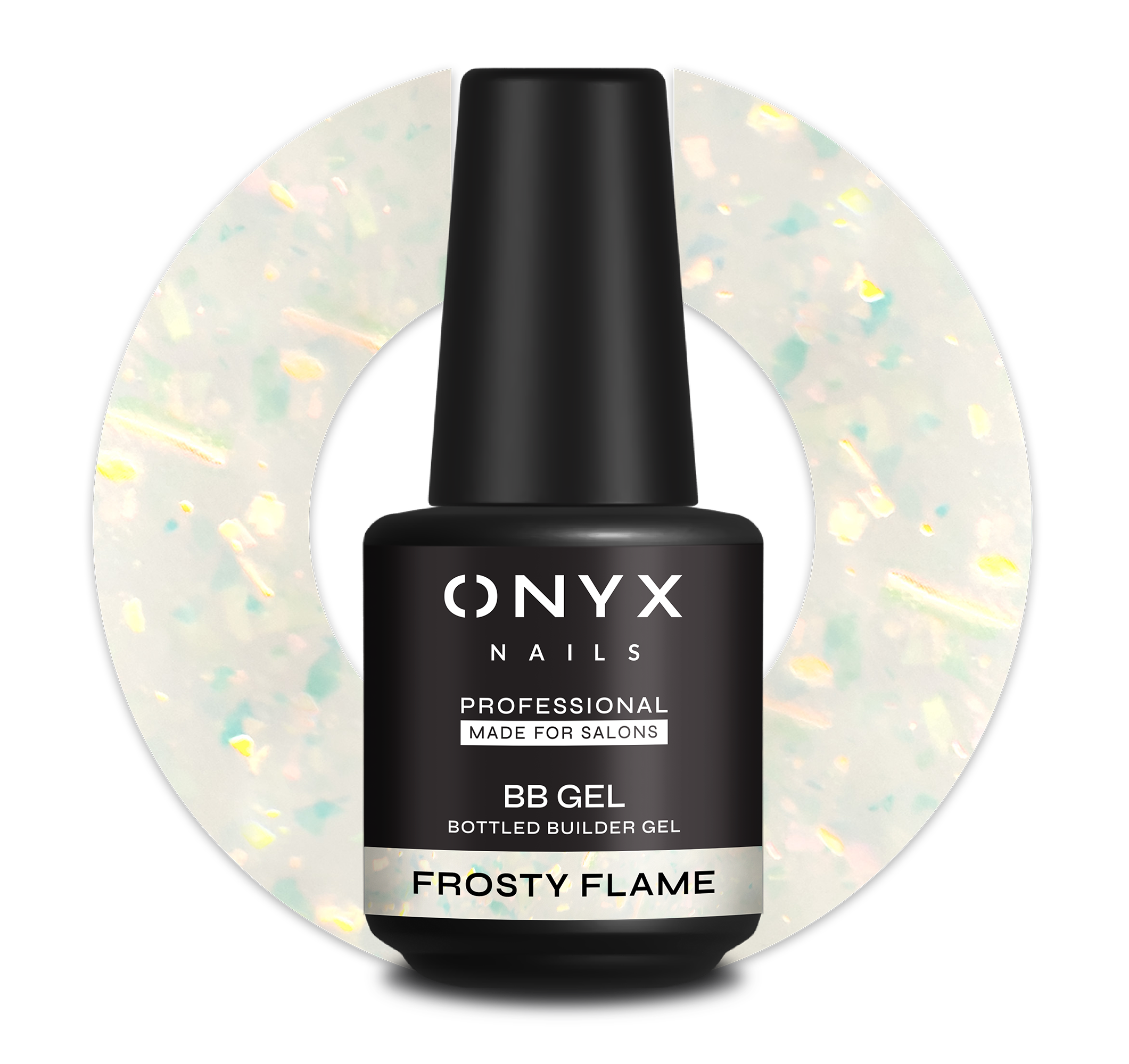 Builder gel en botella BB15 - FROSTY FLAME 15ml