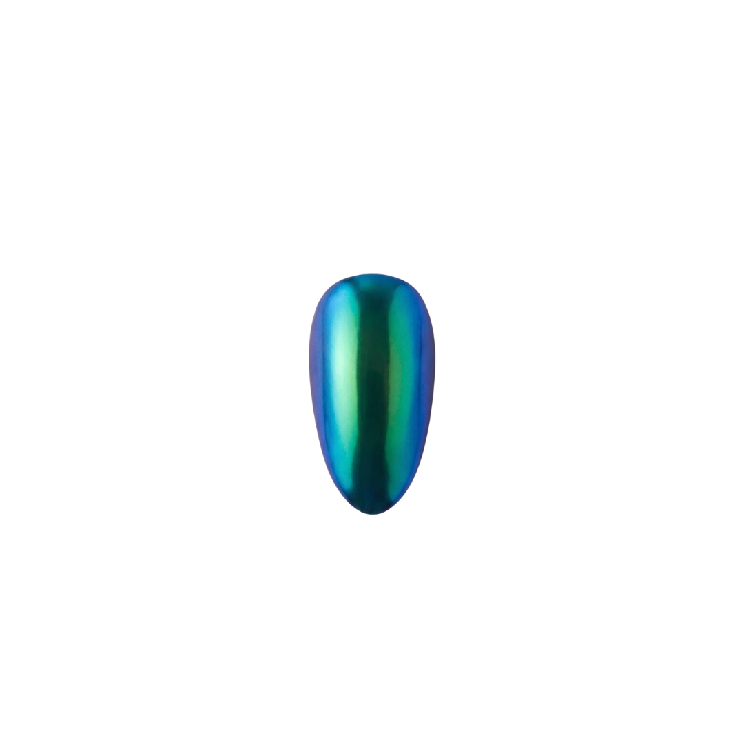 Polvo Aurora Glass - 03 Green Blue