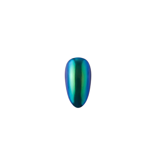 Polvo Aurora Glass - 03 Green Blue