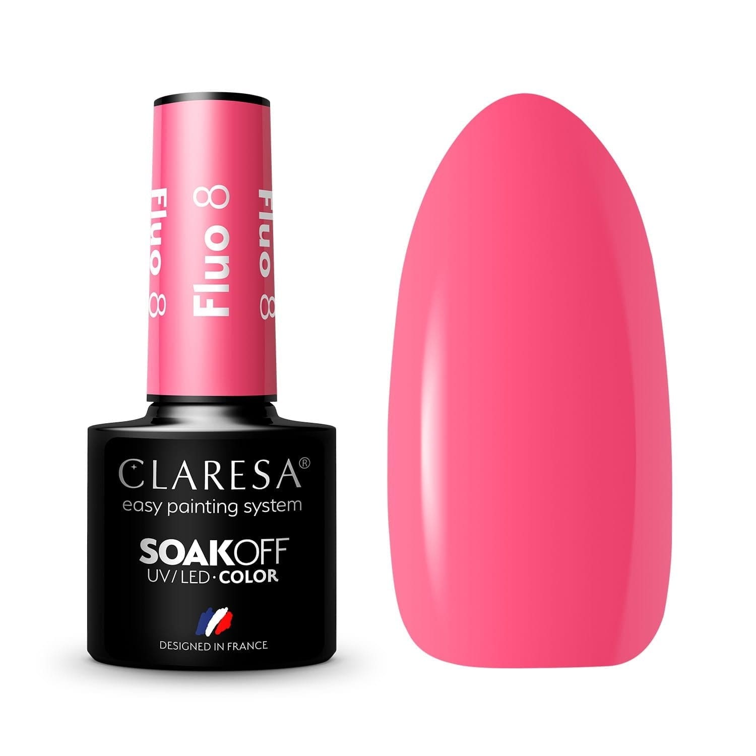 Claresa Esmalte Semipermanente Fluo 8 5g