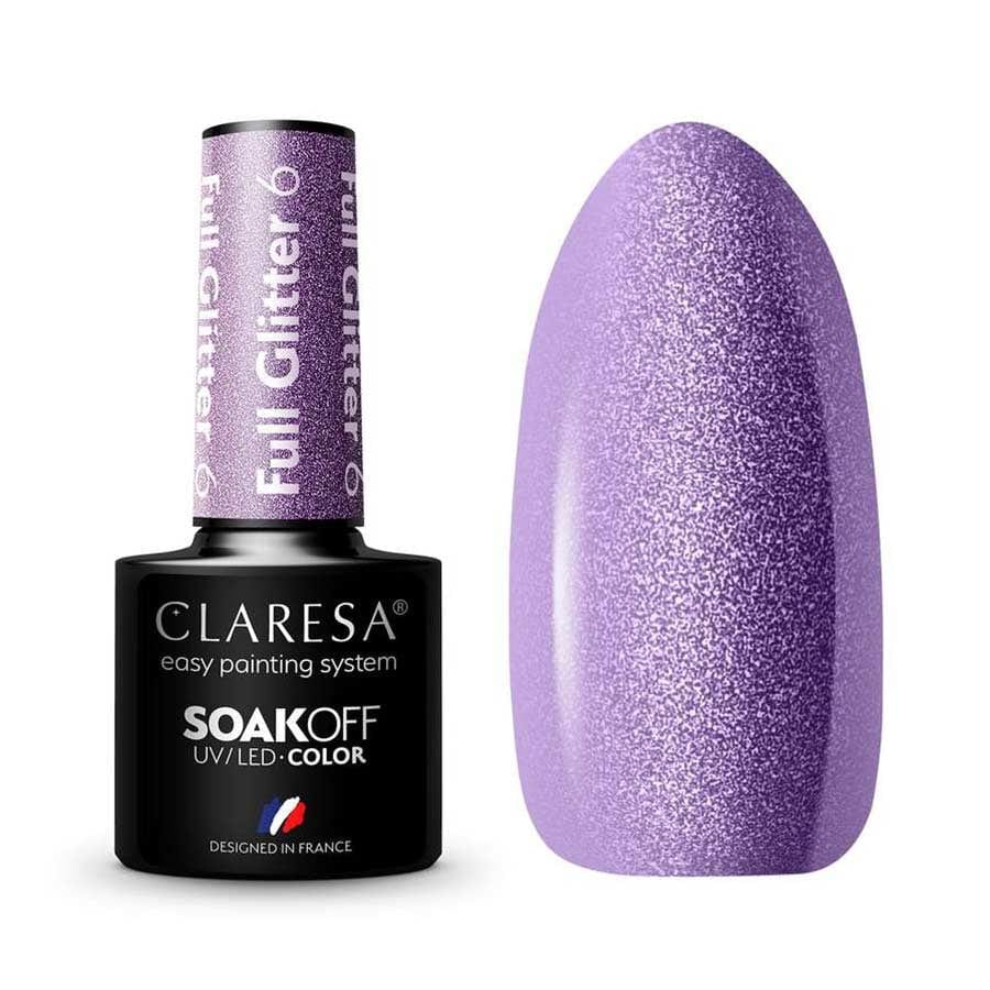 Claresa Esmalte Semipermanente Full Glitter 6 5g