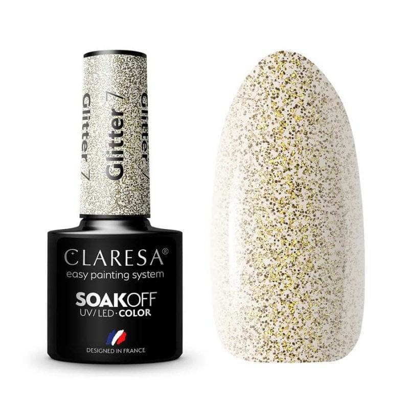 Claresa Esmalte Semipermanente Glitter 7 5g