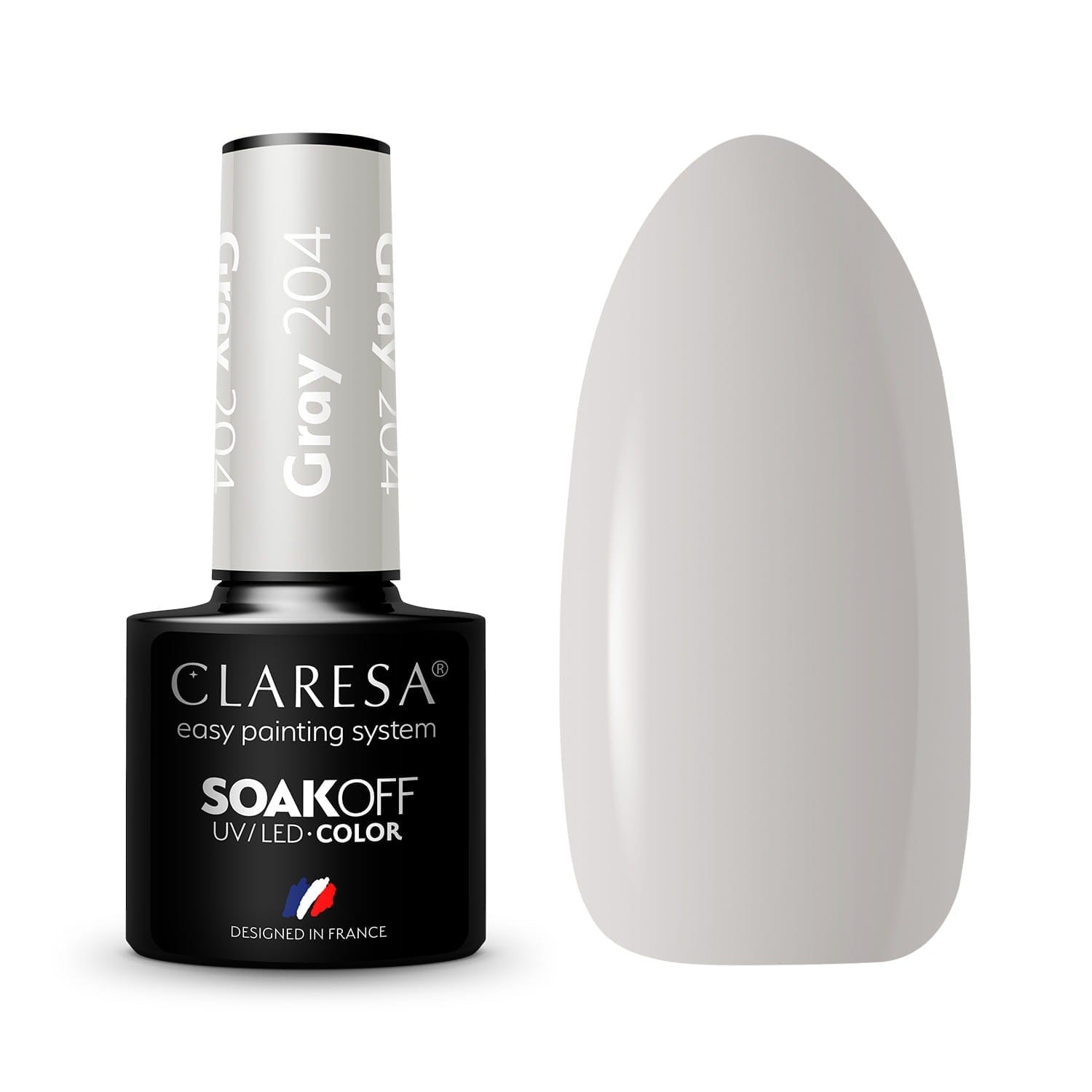 Claresa Esmalte Semipermanente Gray 204 5g