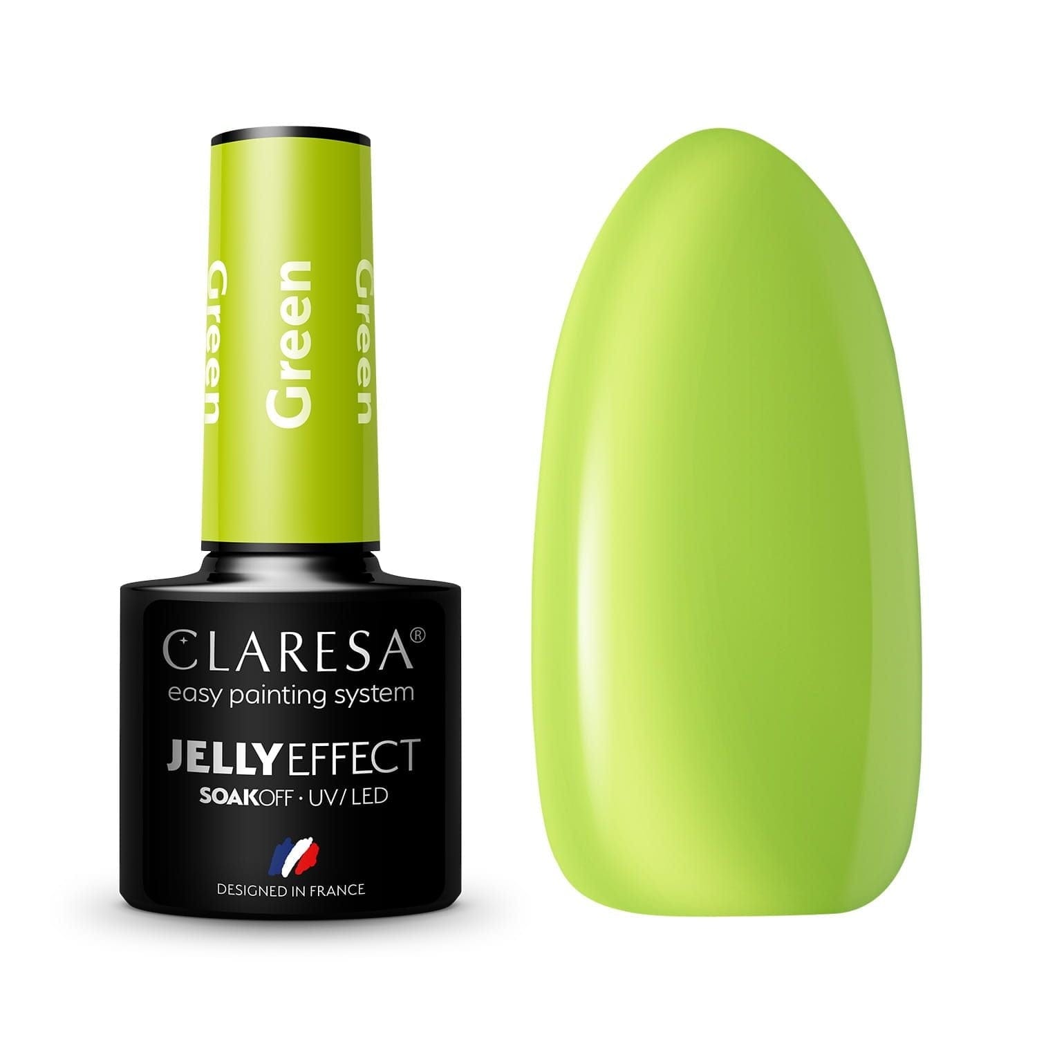 Claresa Esmalte Semipermanente Jelly Green 5g