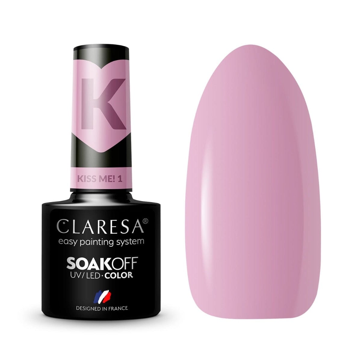 Claresa Esmalte Semipermanente Kiss Me! 1 5g